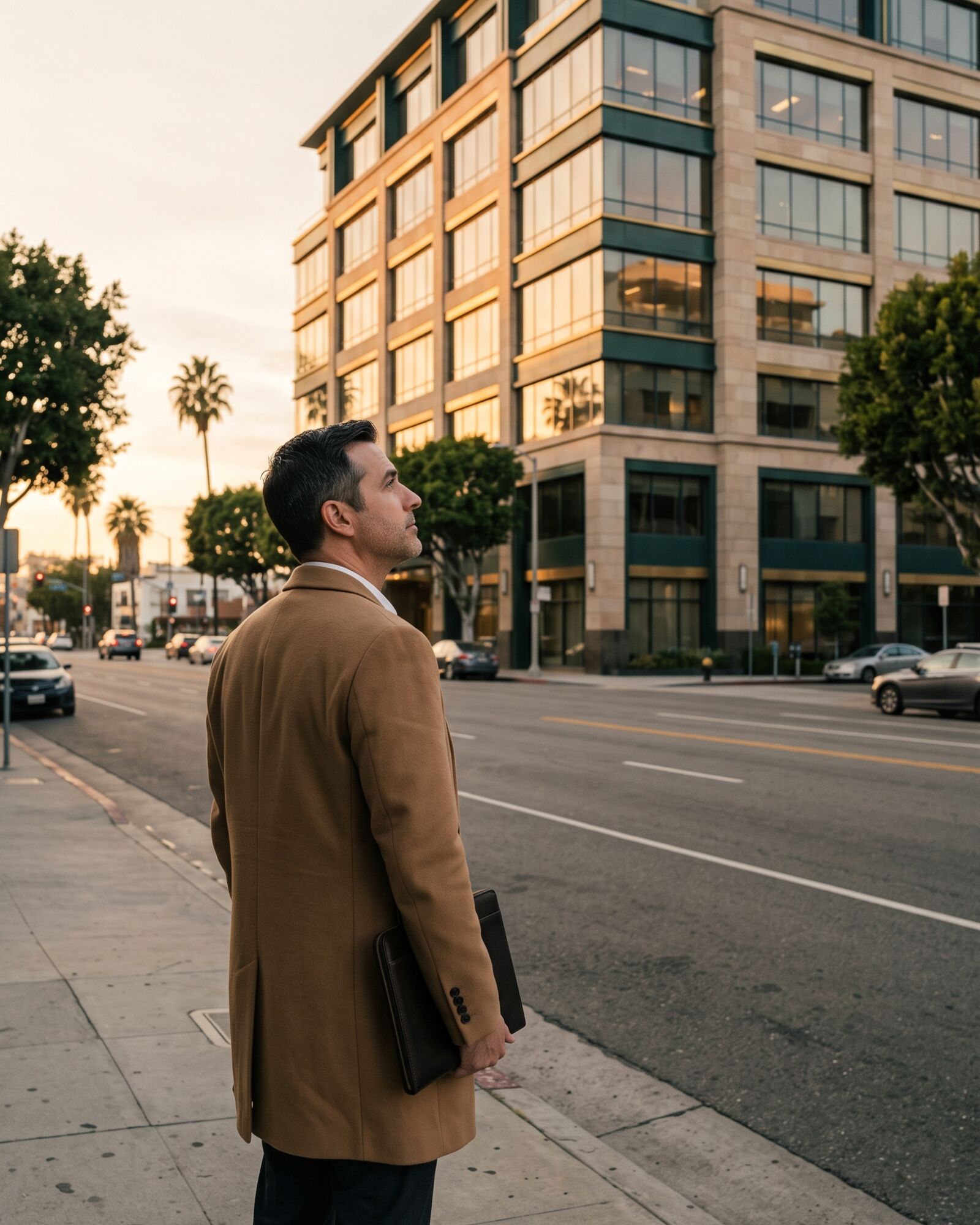 An investor evaluating a commercial building